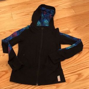 a black athletic jacket